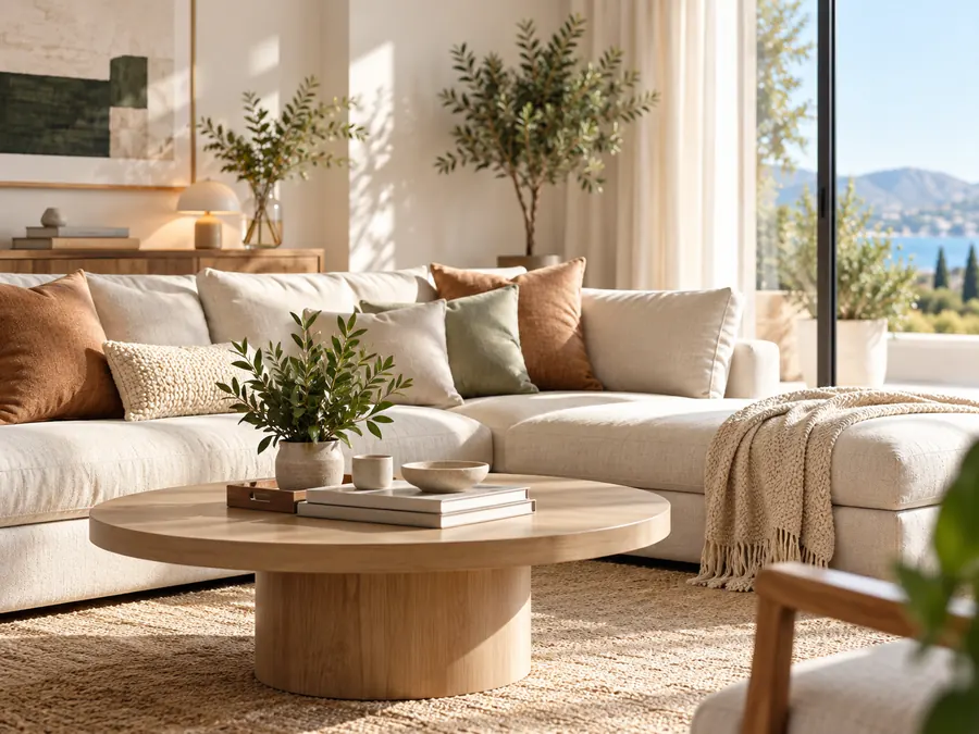 Salon moderne lumineux